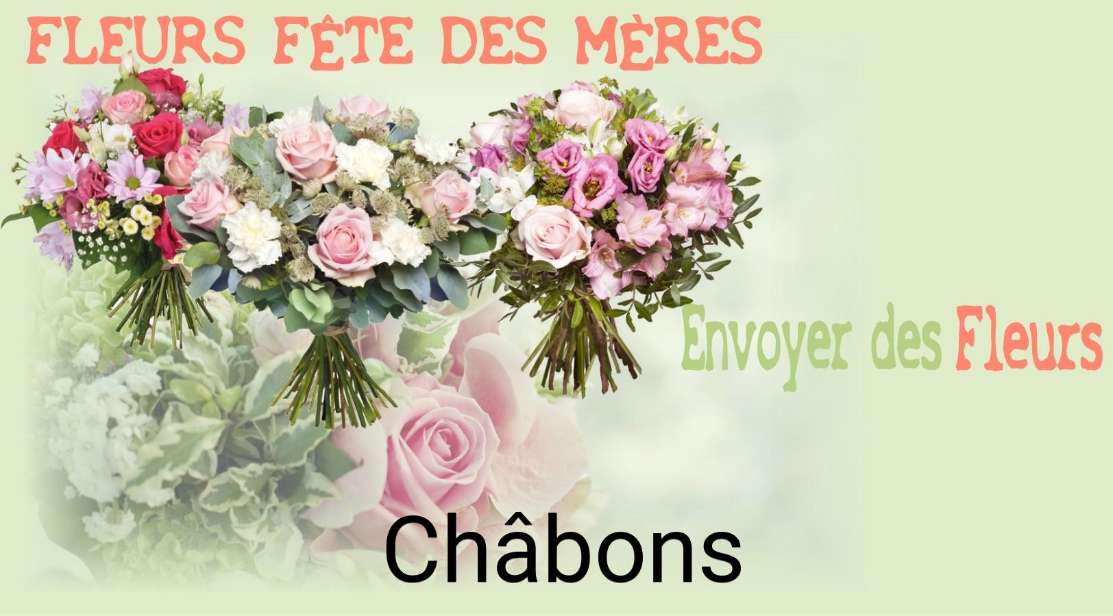 Bouquet de Fête des Mères livré à Châbons